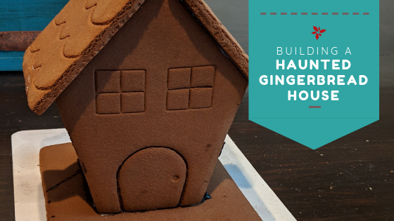 Creating and building a haunted gingerbread house