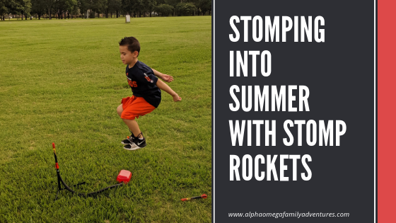 Stomping into summer with stomp rockets extreme rocket