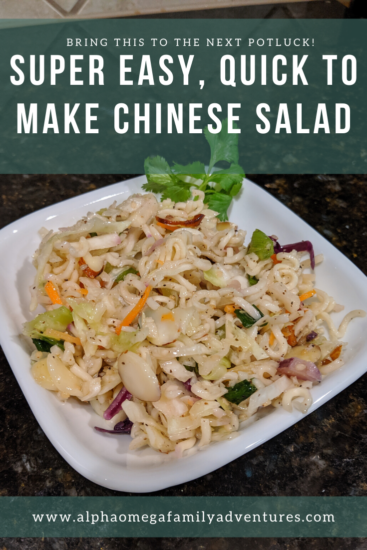 Recipe: Susie's Chinese Salad | Alpha Omega Family Adventures
