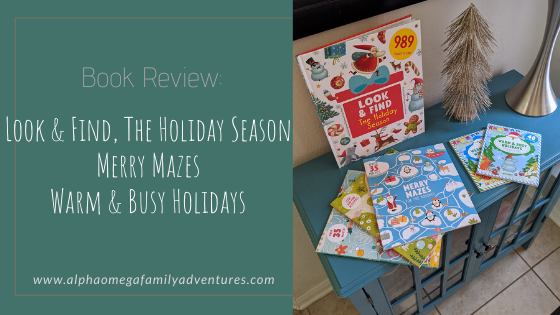 Book Review: Christmas Activity Books