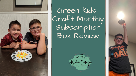 Green Kid Crafts Monthly Subscription Box Review